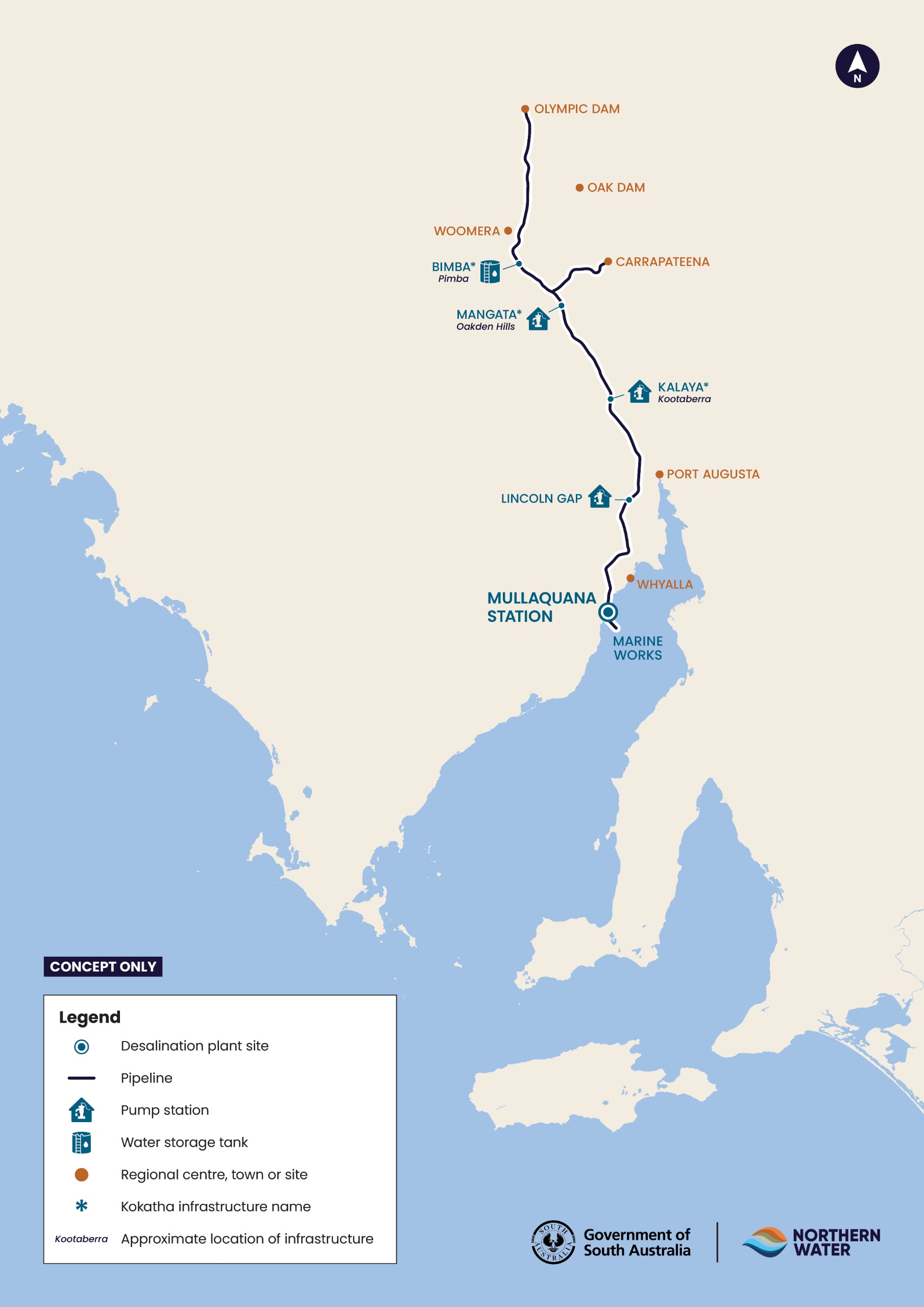 Northern Water Project area 
